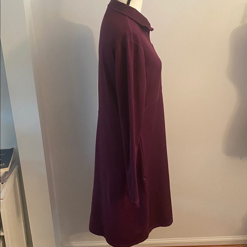 Title nine grape colored athletic dress with pocket super soft - Picture 4 of 9